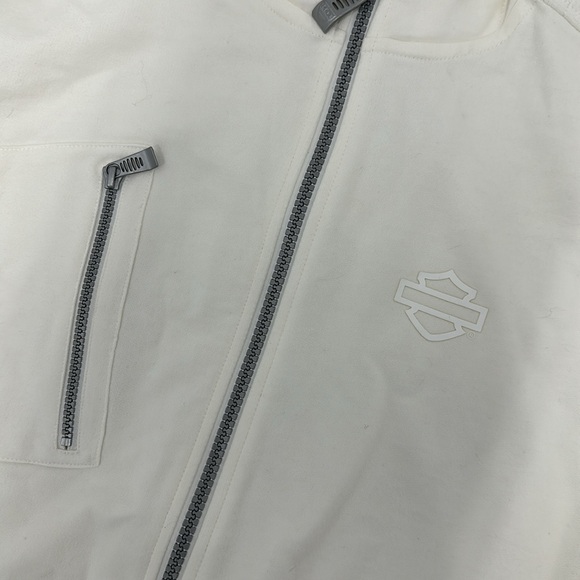 Harley Davidson White Hoodie - Picture 4 of 9